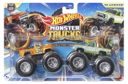 Imagine  Hot Wheels Monster Truck set 2 mașini scara 1 la 64 Hi-Tail Hauler și Silverado