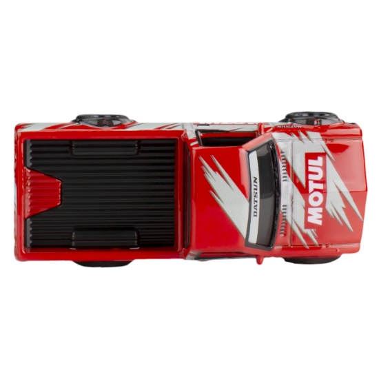 Imagine Hot Wheels Premium Real Riders Pop Culture mașinuță metalică Datsun 620 scară 1:64