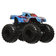 Imagine HOT WHEELS MONSTER TRUCK SI MASINUTA METALICA RACE ACE