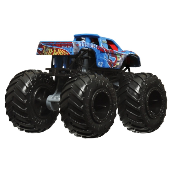 Imagine Hot Wheels Monster Truck si masinuta metalica Race Ace
