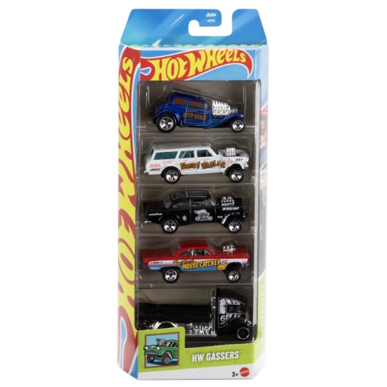 Imagine SET 5 MASINI HOT WHEELS HW GASSERS