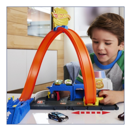 Imagine Hot Wheels City set de joacă Super stație de poliție