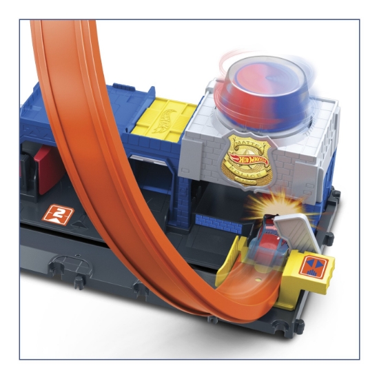 Imagine Hot Wheels City set de joacă Super stație de poliție