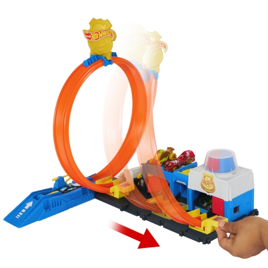 Imagine Hot Wheels City set de joacă Super stație de poliție