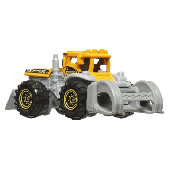 Imagine Matchbox set 5 mașinuțe metalice MBX Construction VII scara 1:64