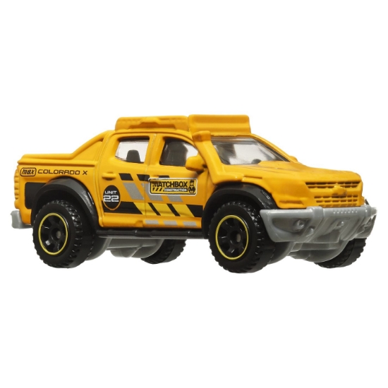 Imagine Matchbox set 5 mașinuțe metalice MBX Construction VII scara 1:64