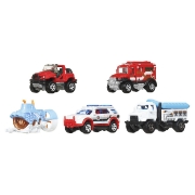 Imagine MATCHBOX SET 5 MASINUTE METALICE MBX MARINE RESCUE SCARA 1:64