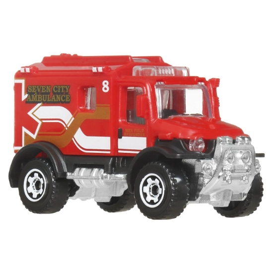Imagine Matchbox set 5 mașinuțe metalice MBX Marine Rescue scara 1:64