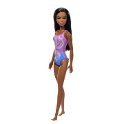 Imagine PAPUSA BARBIE BRUNETA CU COSTUM DE BAIE IN DOUA CULORI