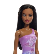 Imagine PAPUSA BARBIE BRUNETA CU COSTUM DE BAIE IN DOUA CULORI