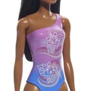 Imagine PAPUSA BARBIE BRUNETA CU COSTUM DE BAIE IN DOUA CULORI