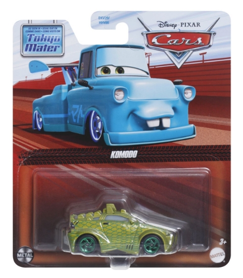 Imagine MASINUTA METALICA CARS3 PERSONAJUL KOMODO