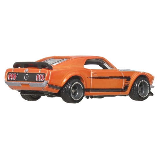 Imagine Hot Wheels Premium Boulevard mașinuță metalică Ford Mustang Boss 302 '69 scara 1:64