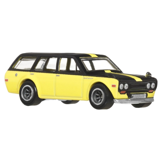 Imagine Hot Wheels Premium Boulevard Mașinuță Metalică Datsun 510 Wagon, scară 1:64