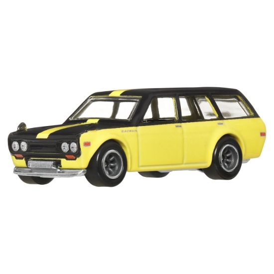 Imagine Hot Wheels Premium Boulevard Mașinuță Metalică Datsun 510 Wagon, scară 1:64