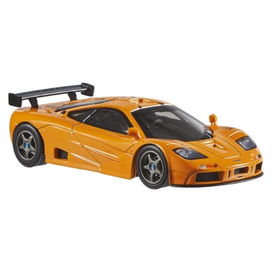 Imagine Hot Wheels Premium Real Riders mașinuță metalică McLaren F1 GTR 1995 scară 1:43