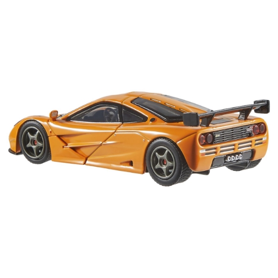 Imagine Hot Wheels Premium Real Riders mașinuță metalică McLaren F1 GTR 1995 scară 1:43