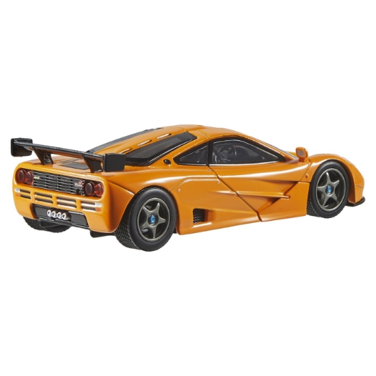 Imagine Hot Wheels Premium Real Riders mașinuță metalică McLaren F1 GTR 1995 scară 1:43