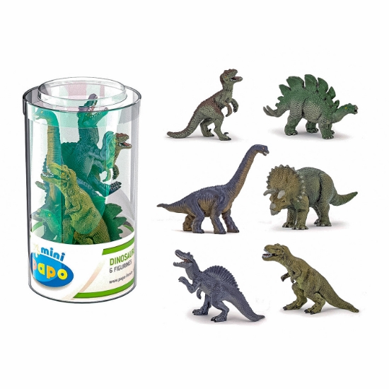 Imagine PAPO FIGURINA SET 6 MINI FIGURINE DINOZAURI
