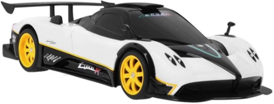 Imagine MASINA CU TELECOMANDA PAGANI ZONDA R ALB CU SCARA 1 LA 14