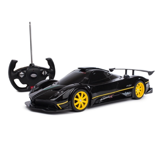 Imagine MASINA CU TELECOMANDA PAGANI ZONDA R NEGRU CU SCARA 1 LA 14