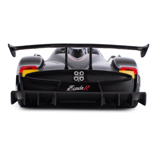 Imagine MASINA CU TELECOMANDA PAGANI ZONDA R NEGRU CU SCARA 1 LA 14