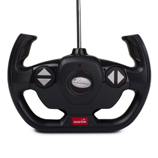 Imagine MASINA CU TELECOMANDA PAGANI ZONDA R NEGRU CU SCARA 1 LA 14