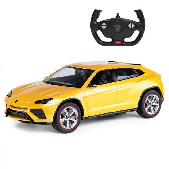 Imagine MASINA CU TELECOMANDA LAMBORGHINI URUS GALBEN CU SCARA 1 LA 14