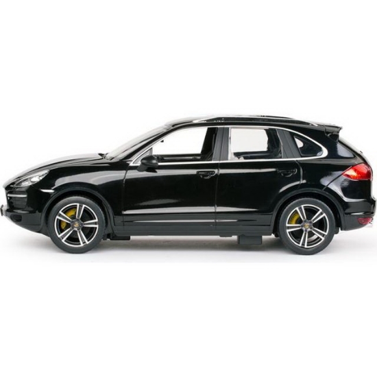 Imagine MASINA CU TELECOMANDA PORSCHE CAYENNE TURBO NEGRU CU SCARA 1 LA 14