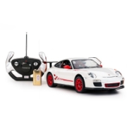 Imagine MASINA CU TELECOMANDA PORSCHE GT3 ALB CU SCARA 1 LA 14