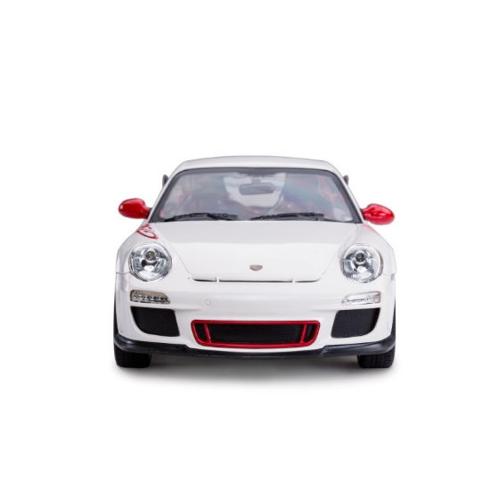 Imagine MASINA CU TELECOMANDA PORSCHE GT3 ALB CU SCARA 1 LA 14