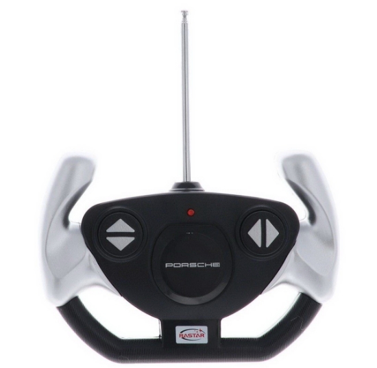 Imagine MASINA CU TELECOMANDA PORSCHE GT3 ALB CU SCARA 1 LA 14