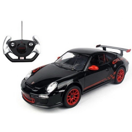 Imagine MASINA CU TELECOMANDA PORSCHE GT3 NEGRU CU SCARA 1 LA 14