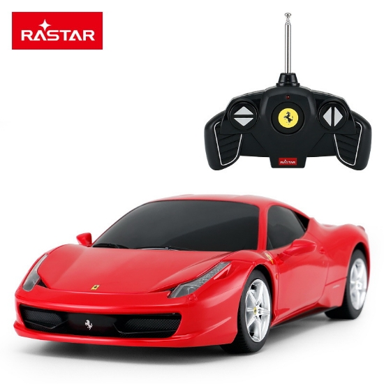 Imagine MASINA CU TELECOMANDA FERRARI 458 ITALIA SCARA 1 LA 18