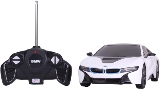 Imagine MASINA CU TELECOMANDA BMW i8 SCARA 1 LA 18