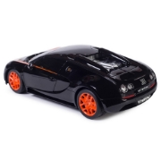 Imagine MASINA CU TELECOMANDA BUGATTI GRAND SPORT VITESSE NEGRU CU SCARA 1 LA 18