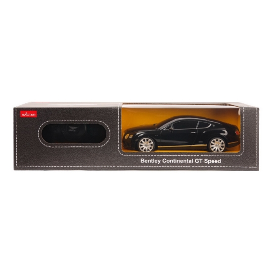 Imagine Mașină cu telecomandă Bentley Continental GT negru, scară 1:24