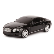 Imagine MASINA CU TELECOMANDA BENTLEY CONTINENTAL GT NEGRU CU SCARA 1 LA 24