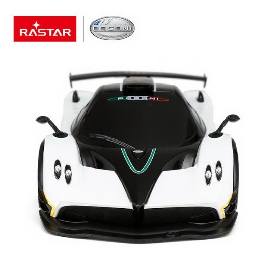 Imagine MASINA CU TELECOMANDA PAGANI ZONDA R ALB CU SCARA 1 LA 24