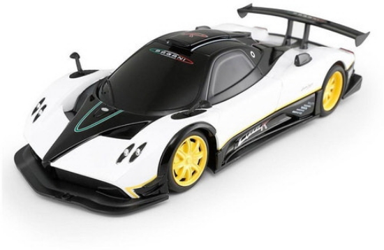Imagine MASINA CU TELECOMANDA PAGANI ZONDA R ALB CU SCARA 1 LA 24