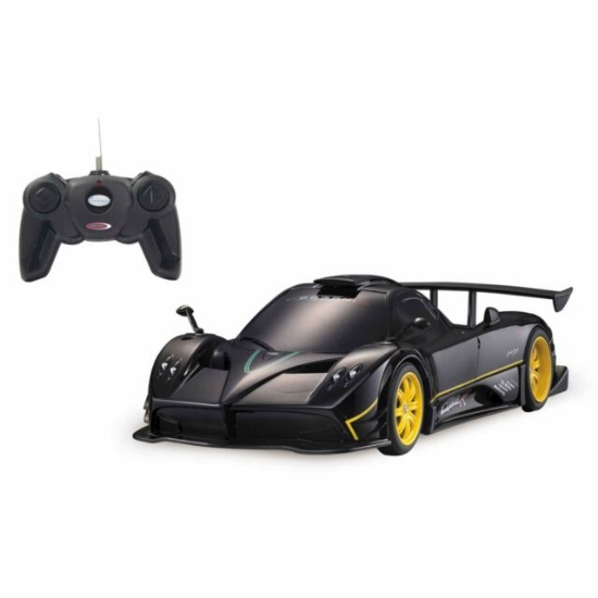 Imagine MASINA CU TELECOMANDA PAGANI ZONDA R NEGRU CU SCARA 1 LA 24