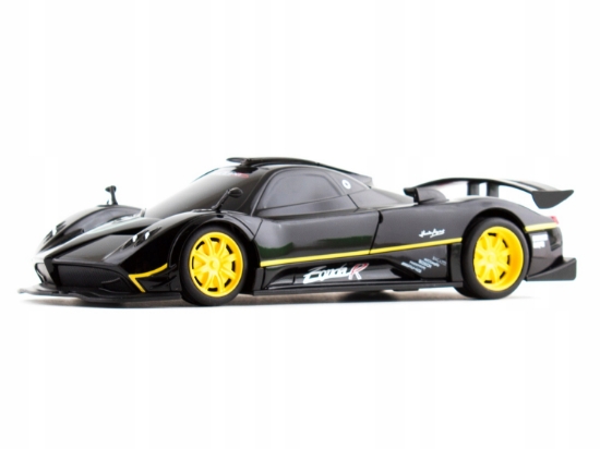 Imagine MASINA CU TELECOMANDA PAGANI ZONDA R NEGRU CU SCARA 1 LA 24