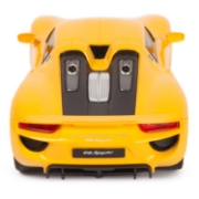 Imagine MASINA CU TELECOMANDA PORSCHE 918 SPYDER GALBEN CU SCARA 1 LA 24