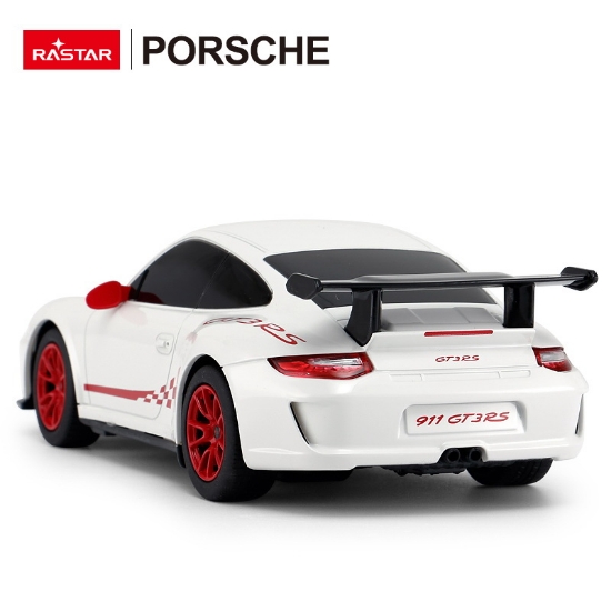 Imagine MASINA CU TELECOMANDA PORSCHE GT3 RS ALB CU SCARA 1 LA 24
