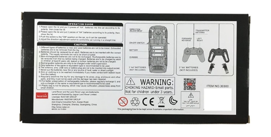 Imagine MASINA CU TELECOMANDA RANGE ROVER SPORT  NEGRU CU SCARA 1 LA 24