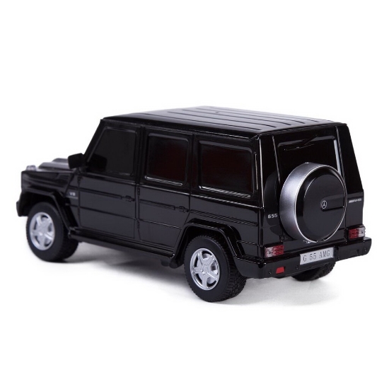 Imagine MASINA CU TELECOMANDA MERCEDES-BENZ G55 NEGRU CU SCARA 1 LA 24