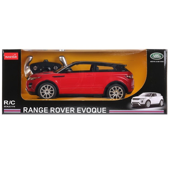 Imagine MASINA CU TELECOMANDA RANGE ROVER EVOQUE ROSU SCARA 1 LA 14