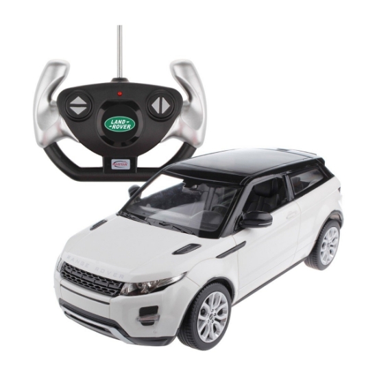 Imagine MASINA CU TELECOMANDA RANGE ROVER EVOQUE ALB SCARA 1 LA 14