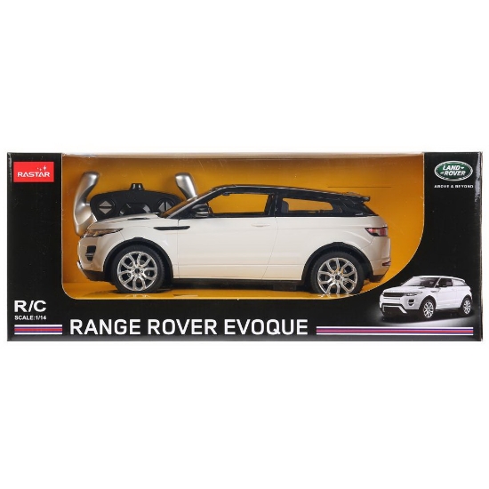 Imagine MASINA CU TELECOMANDA RANGE ROVER EVOQUE ALB SCARA 1 LA 14