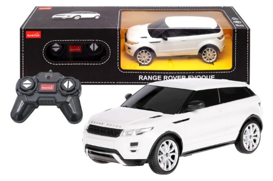 Imagine MASINA CU TELECOMANDA RANGE ROVER EVOQUE ALB SCARA 1 LA 24